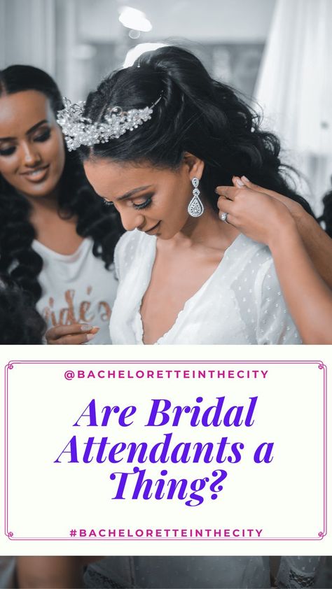 Are bridal attendants a such thing? Bridal Attendant, Personal Attendant, Someone Like You, Going To The Chapel, Be Perfect, Things To Think About, Best Friend, Weddings