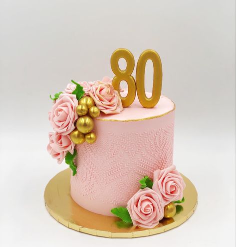 80 birthday cake by gycakepops Birthday Cake 39 Years Old, Birthday Cakes For Grandma, Birthday Cake For 80th Woman, Birthday Cake For 75 Woman, Birthday Cake For 80 Year Old Women, 80th Bday Cake, Birthday Cake For 85 Year Old Woman, 80 Year Old Birthday Cake, Cake Design For Grandma Birthday