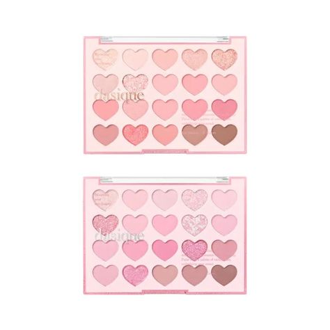 dasique - Mood Shadow Palette Sweet Heart Collection - 2 Types | YesStyle Dasique Eyeshadow Palette, Dasique Eyeshadow, Dasique Shadow Palette, Japanese Lifestyle, Pink Cosmetics, Skin Care Devices, Blush Palette, Lifestyle Art, Eye Palette