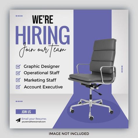 Amazon Poster Design, Course Creative Ads, Hiring Poster Creative, Hiring Social Media Post, Management Poster, Recruitment Poster Design, Hiring Flyer, Hiring Poster, Job Poster