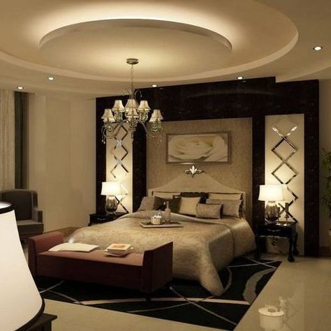 Bedroom Pop Design, False Ceiling Bedroom, Unique Bedroom Design, New Ceiling Design, Stylish Bedroom Design, Interior Ceiling Design, Pop False Ceiling Design, Pop Ceiling Design, Ceiling Design Living Room