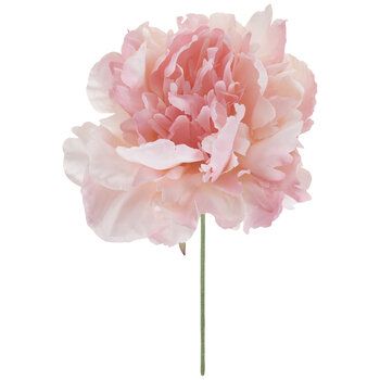 Pink Peony Pick Fabric Petals, Short Vase, Blush Peonies, Artificial Peonies, Floral Picks, Wedding Top, Pink Peony, Floral Shop, Pink Peonies