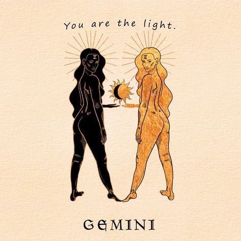 Sun In Gemini Aesthetic, Gemini Sun Aesthetic, Gemini Art Illustrations, Gemini Pfp, Gemini Aesthetic Art, Gemini Core Aesthetic, Gemini Painting, Gemini Core, Zodiac Gemini Art