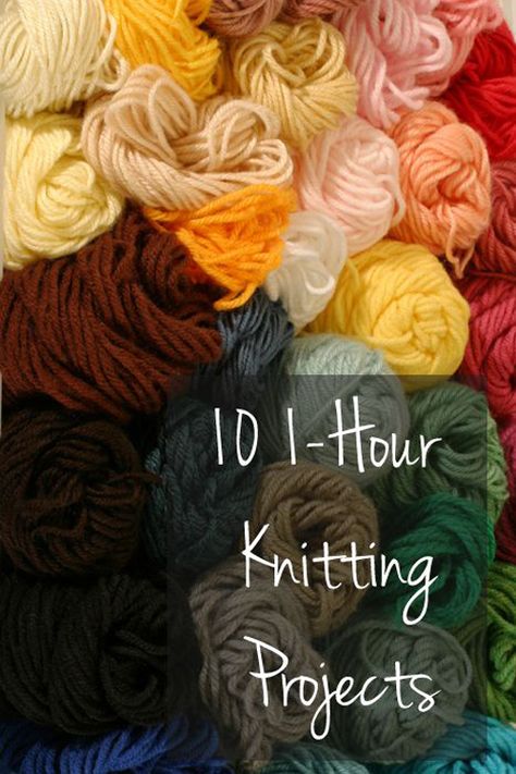 10 1-Hour Knitting Projects Instant Gratification, How To Purl Knit, Knitted Wit, Arm Knitting, Yarn Projects, Knitting Tutorial, Knitting Techniques, Craft Time, Knit Or Crochet