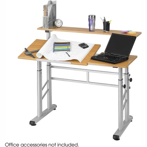 Drafting Table, Drawing Table, Best Desk, Split Level, Table Height, Art Table, Top Shelf, Home Office Desks, Home Office Furniture