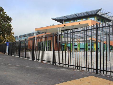 Gate Grille Contractor Malaysia | Door & Window School Gates, School Gate, Fencing And Gates, Perimeter Security, School Site, Timber Fencing, Community Halls, Security Fence, Fencing & Gates