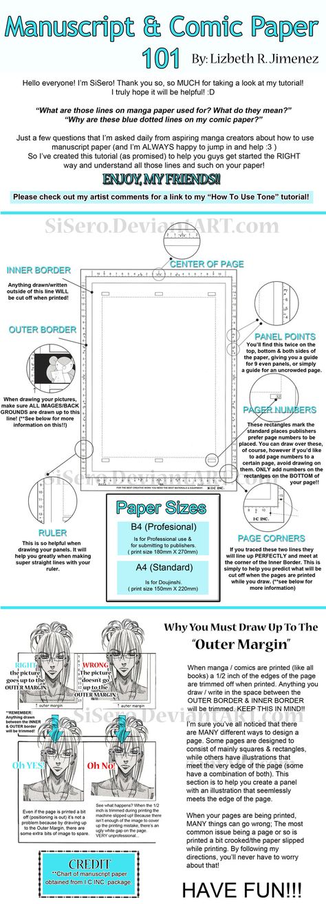 Manuscript and Comic Paper 101 by SiSero.deviantart.com. Manga Paper Template, Manga Manuscript, Manga Paper, Screen Tone, Draw Comic, Manuscript Paper, Comic Paper, Pirate Books, Drawing Lines