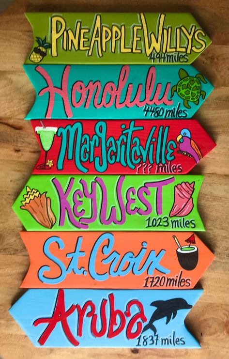 Backyard Oasis Pool, Tiki Bars Backyard, Tikki Bar, Tiki Signs, Tiki Bar Signs, Oasis Pool, Tropical Beach Houses, Beach Themed Crafts, Nautical Signs