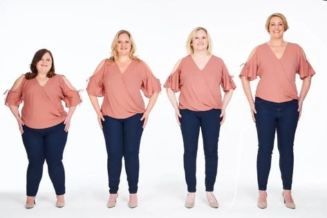 These women are different heights and shapes but are considered to be UK's 'Mrs Average'... because they're size 16 Uk Size 16 Outfits, Size 16 Fashion For Women, Size 16 Fashion, Average Size Women, Neon Prom Dresses, Body Types Women, Clothes For Pregnant Women, Size 16 Women, Size 12 Women