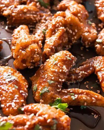 Chicken Recipes Archives | Foodelicacy Korean Fried Chicken Recipe, Garlic Fried Chicken, Cooking Fried Chicken, Honey Garlic Chicken Thighs, Soy Chicken, Honey Garlic Sauce, Korean Recipes, Korean Fried Chicken, Honey Soy