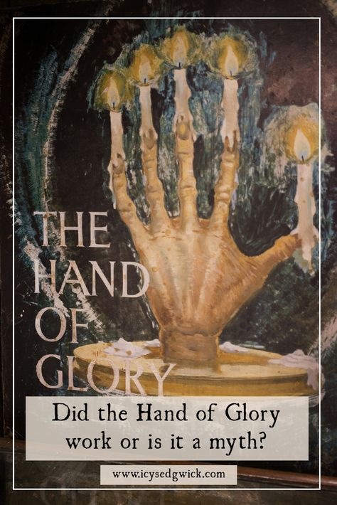 Burne Hogarth Hands, Hand Of Glory, Hand Of Glory Illustration, Dark Magic Hands, Christian Folk Magic, Glowing Hands Magic, Moon Goddess Art, Traditional Witchcraft, Witchcraft Books