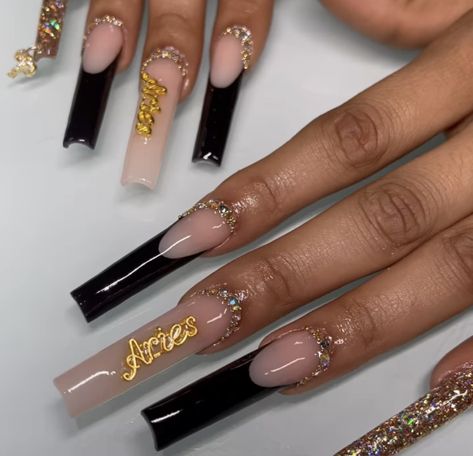 Aries Zodiac Nails, Aries Nails Acrylic, Aries Birthday Nails, Aries Nails, Zodiac Nail Designs, Zodiac Nails, 21st Birthday Nails, Beige Nails Design, Bday Nails