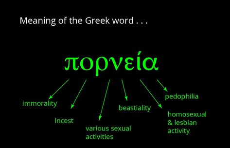 Porneia Definition — What is the meaning of the Greek word porneia in the Bible? Codependent No More, Koine Greek, Bible Dictionary, Bible Questions, Commit Adultery, Greek Names, New American Standard Bible, What Is Meant, Greek Words