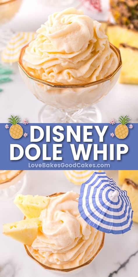 Disney Dole Whip pin collage Disney Dole Whip, Homemade Chocolate Truffles, Frozen Dessert Recipe, Food Shapes, Dole Whip, Favorite Dessert Recipes, Small Desserts, Easy Appetizer Recipes, Yummy Desserts