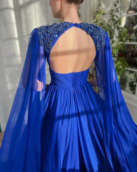 Teuta Matoshi, Formal Prom Dresses Long, Pleated Gown, Formal Prom Dress, Exquisite Gowns, Custom Size Dresses, Ruched Bodice, Gowns With Sleeves, Formal Dresses Prom