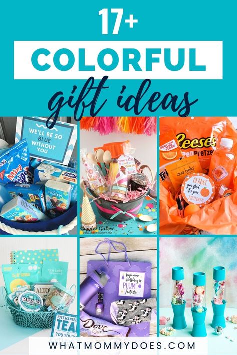 Favorite Color Gift Basket, Favorite Color Basket Gift Ideas, Color Coded Basket Gift, Everything Orange Gift Basket, Colorful Gift Basket Ideas, Gift Box Color Theme, Gifts By Color, April Gift Basket Ideas, Principal Gift Basket Ideas