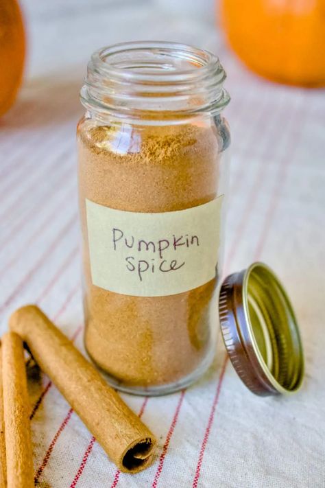 The Best Pumpkin Spice Mix - Seasonal Baking, Spice Mix Recipes, Fresh Spices, Clean Food Crush, Seasonal Treats, Nourishing Foods, Pumpkin Spice Season, Spice Mix, Fall Drinks