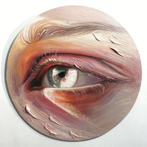 This Artist Portrays Emotions By Painting Realistic Eyes (15 Pics) Maldha Mohamed, قلعة هاول المتحركة, Eye Paintings, Realistic Eye, Eye Painting, Artist Paint, Painting Inspo, Palm Of Your Hand, Eye Art