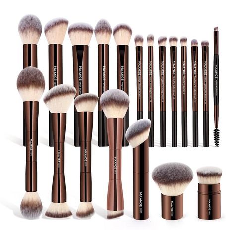 Maange Makeup Brushes, Cute Makeup Brushes, Travel Makeup Brushes, Tools For Women, Makeup Brush Set Professional, Face Makeup Brush, Highlighter Brush, Brush Makeup, Color Book