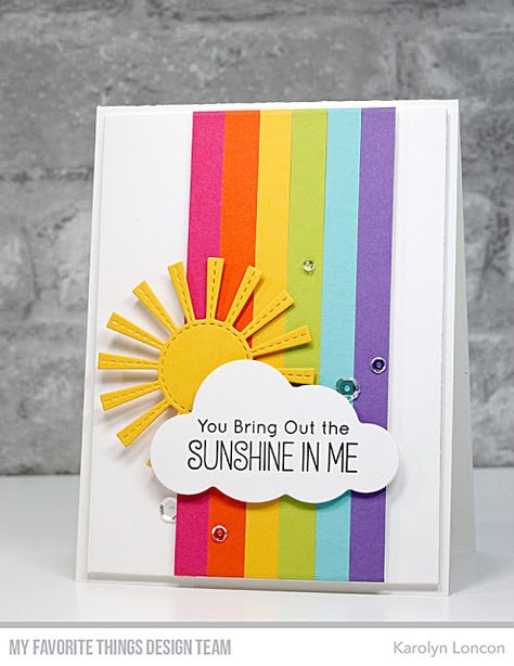 Encouragement Cards Handmade Diy, Short Hair With Wispy Bangs, Hair With Wispy Bangs, Handmade Teachers Day Cards, Strip Cards, Wednesday Sketch, Rainbow Cards, Teachers Day Card, Mft Cards