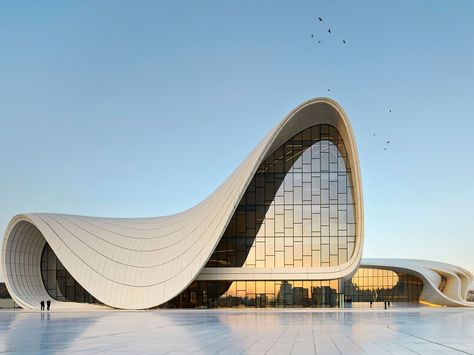 Some of the world's coolest structures require a pilgrimage to a far-flung location—proof that the trip is part of the design. Rem Koolhaas, Daniel Libeskind, Dame Zaha Hadid, زها حديد, Le Corbusier Architecture, Zaha Hadid Architecture, Zaha Hadid Design, Philip Johnson, Modern Architecture Building