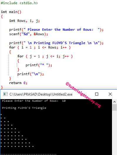 C Program to Print Floyd’s Triangle 2 C++ Programming, C Programming Learning, Assembly Language Programming, C Programming Tutorials, Assembly Language, Computer Programming Languages, Basic Computer Programming, Computer Science Programming, Programming Humor