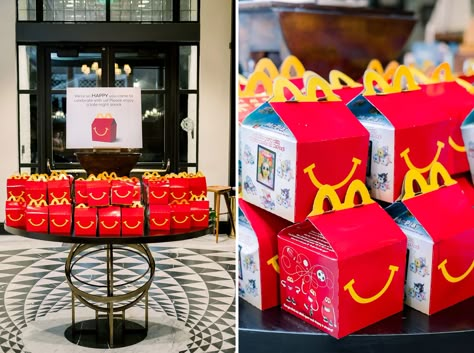 Mcdonald’s Wedding Food, Mcdonald’s Catering, End Of The Night Wedding Snacks, Midnight Snacks Wedding, Mcdonald’s At Wedding, Mcdonalds At Wedding, Midnight Snack Wedding Ideas, Mcdonald’s Wedding, Mcdonalds Wedding Late Night