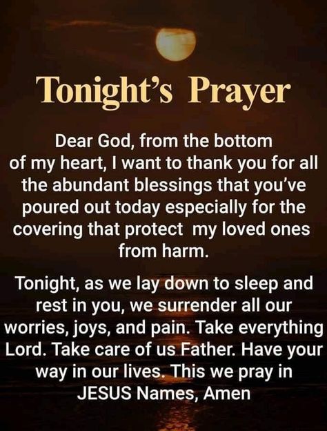 Goodnight Prayers For Him, Night Prayer Bedtime Sleep Family, Tonight Prayer, Good Night Bible Verse, Goodnight Prayers, Goodnight Blessings, Prayer Before Sleep, Nighttime Prayer, Midnight Prayer