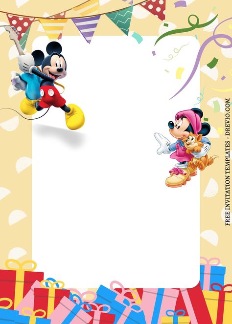 Download 11+ Fun Mickey Mouse Clubhouse Canva Birthday Invitation Templates These Mickey Mouse clubhouse party ideas will give you everything you need for one hot doggity dog Mickey Mouse Clubhouse party. Isn’t that great news for you? Yeah!!! You will get a plenty of t... Mickey Mouse Clubhouse Party Ideas, Clubhouse Party Ideas, Mickey Mouse Playhouse, Free Mickey Mouse Printables, Mickey Mouse Printable, Mickey Mouse Clubhouse Invitations, Γενέθλια Mickey Mouse, Mickey Mouse Printables, Mickey Mouse Birthday Invitations