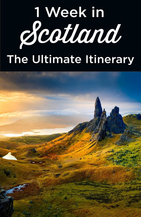 One Week in Scotland: Ultimate 6-7-8 days Itinerary | + Tips | Scotland Scotland Hiking Itinerary, 7 Day Scotland Road Trip, One Week In Scotland, Scotland 7 Day Itinerary, 1 Week Scotland Itinerary, 7 Days In Scotland, 5 Days In Scotland, Scotland Itinerary 7 Days, Scotland Travel Tips