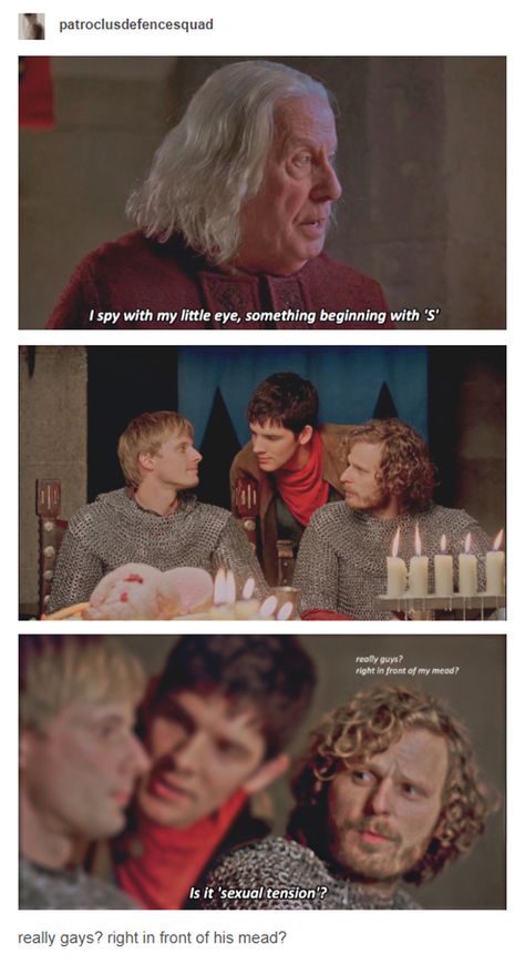 Merthur Fanart, Merlin Memes, Merlin Funny, Merlin Show, Merlin Series, Merlin Fandom, Merlin Cast, Bbc Merlin, Merlin And Arthur