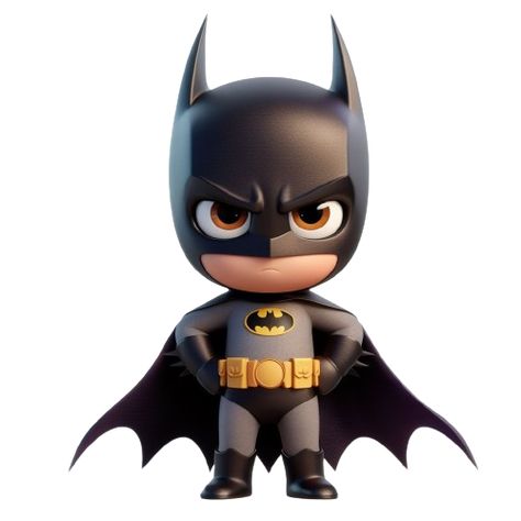 Baby Batman Cartoon, Batman Bebe, Super Hero Cartoon, Chibi Batman, Super Hero Baby, Batman Cake Topper, Batman Baby, Cute Batman, Batman Cartoon