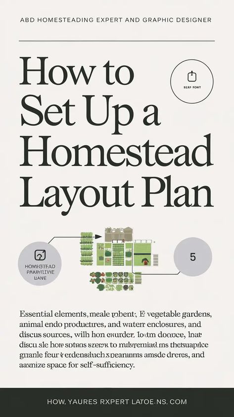 How to Set Up a Homestead Layout Plan Multi Family Homestead, Hobby Farm Layout, Farm Plans Layout Design, 20 Acre Homestead Layout, 10 Acre Homestead Layout, Small Homestead Layout, One Acre Homestead Layout, Hobby Farms Layout, Ranch Layout