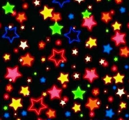 Neon Stars, Neon, Rainbow, Stars