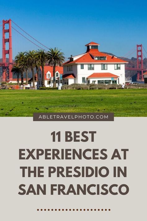 Presidio San Francisco, Vacay Ideas, Army Training, Visit San Francisco, Beautiful California, Wine Country California, California Wine, Training Center, California Travel