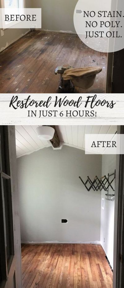 Refinished Floors, Farmhouse Projects, Natural Oak Flooring, Old Wood Projects, Refinish Wood Floors, Diy Wood Floors, Old Wood Floors, Restore Wood, Natural Wood Flooring