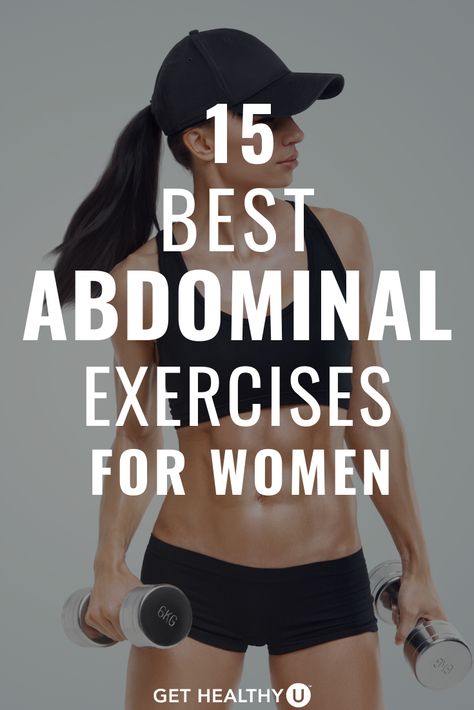 Best Ab Exercises For Women, Ab Exercises For Women, Best Abdominal Exercises, Upper Abs, Effective Ab Workouts, Standing Abs, Workouts For Women, Exercises For Women, Abs Women