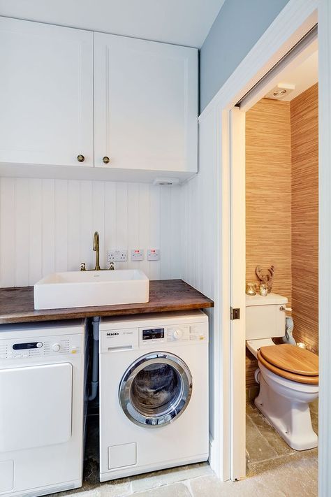 David’s idea.. Laundry Room Design Ideas, Small Utility Room, Utility Room Designs, Laundry Room Storage Shelves, Small Laundry Room Organization, Tiny Laundry Rooms, Basement Laundry Room, Basement Laundry, Laundry Room Sink