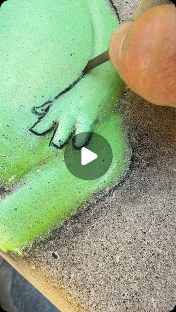 David Zinn on Instagram: "The emergence of Sluggo, living on the edge #streetarteverywhere #sidewalkchalk #workinprogress #anamorphosis #3Dillusion #monster #hello" Street Art, Instagram, David Zinn Street Art, David Zinn, Living On The Edge, Sidewalk Chalk, On The Edge, The Edge, On Instagram