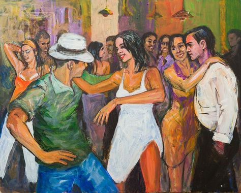 It is a genre of Latin American music that originated in the Dominican Republic in the first half of the 20th century. The first recorded compositions of bachata were done by Jose Manuel Calderon from the Dominican Republic. The regional term used to name the genre was Amargue, until the rather ambiguous term bachata became popular. The form of dance, bachata, also developed with the music. During the 1960s and early 1970s, it was seen as music of the lower class by Dominican elites. The genre’s Bogota Colombia Travel, Dominican Music, Street Art Fashion, Latin Party, Dance Artwork, Latin American Music, Dance Clubs, Bachata Dance, Colombia Travel