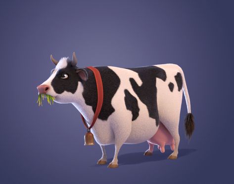 ArtStation - Cow, Egor Ilyin Cow Animation, Morphing Animation, Animated Cow, Cartoon School Bus, Bingo Balls, Cow Logo, Anime Designs, Cartoon Cow, Cow Gifts