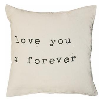 Love You X Forever" Vintage Typewriter Large Linen Down Throw Pillow Little Gifts For Him, Painted Fox Home, Modern Organic Home, Sugarboo Designs, Cool Gifts For Teens, Vintage Typewriters, Baby Pillows, Linen Throw Pillow, Romantic Valentine