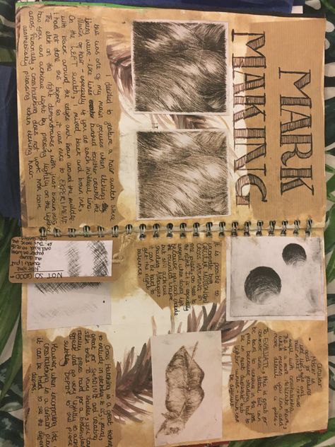 GCSE art grade 9 example- hope this helps! Title Ideas Art Sketchbook, Gcse Art Sketchbook Fonts, Sketchbook Ideas A Level Art, Art Backgrounds Sketchbooks, Tone And Form Gcse Art Page, Aesthetic Gcse Art Sketchbook, Art Sketchbook School, Grade 9 Textiles Gcse, Textile Book Design