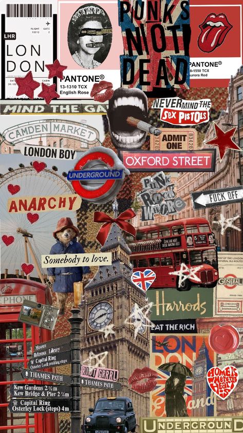 #londonaesthetic #london London Wallpaper Aesthetic, London Wallpaper, Aesthetic London, London Vibes, Harrods London, London Dreams, Travel Collage, London Poster, Wallpaper Uk