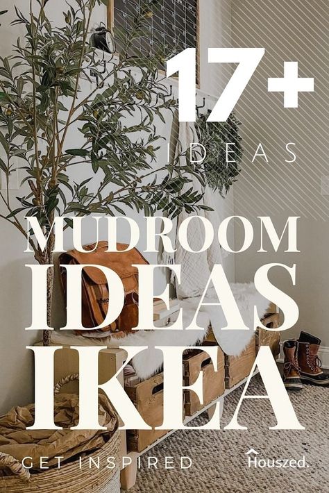 Get inspired with these IKEA MUDROOM IDEAS. Our images will help you take your design ideas to the next level, trust Houszed to deliver... #ikeamudroomideas #mudroomideasikea #mudroomstorageideasikea #mudroomideasusingikeafurniture #smallmudroomikeaideas #ikeamudroomstorageideas #ikeagaragemudroomideas #mudroomikeaideas Hall Tree Ideas Entryway Small Spaces, Scandinavian Mudroom, Ikea Mudroom Ideas, Small Mudroom Ideas Entryway, Niche In Wall, Ikea Mud Room, Ikea Mudroom, Ikea Shoe Storage, Small Mudroom Ideas