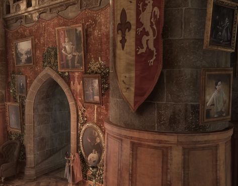 Hogwarts Legacy Common Rooms Gryffindor, Gryffindor Common Room Hogwarts Legacy, Hogwarts Legacy Aesthetic, Legacy Aesthetic, Hogwarts Common Rooms, Gryffindor Tower, Hogwarts University, Ravenclaw Common Room, Gryffindor Common Room