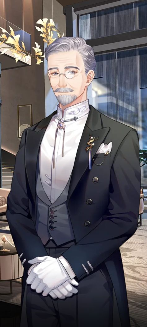 Victorian Character Design, Persona Anime, Roleplay Characters, Butler Anime, Cute Animal Drawings Kawaii, Cool Anime Guys, Fantasy Male, Character Design Male, Manga Characters