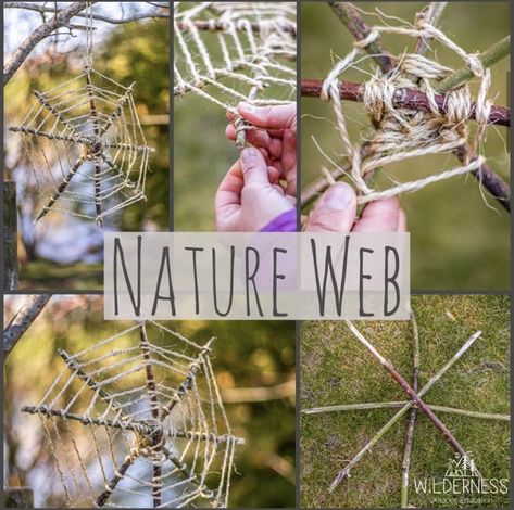 Nature Crafts For School Age, Fall Nature School Activities, Fall Forest School Activities, Nature Camp Ideas, Halloween Forest School, Forest School Crafts, Nature Projects For Kids, Nature Themed Crafts, Forest School Ideas