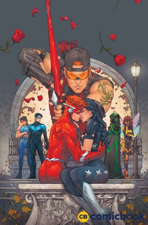 Wally West And… Donna Troy? Together? What Will Roy Say?