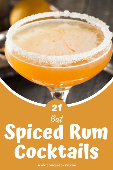 Drinks Using Spiced Rum, Drinks Made With Spiced Rum, Spices Rum Cocktails, Recipes With Spiced Rum, Spiced Rum Cocktails Recipes, Spice Rum Drinks, Spice Rum Cocktails, Spiced Rum Cocktails Easy, Spiced Rum Christmas Cocktails